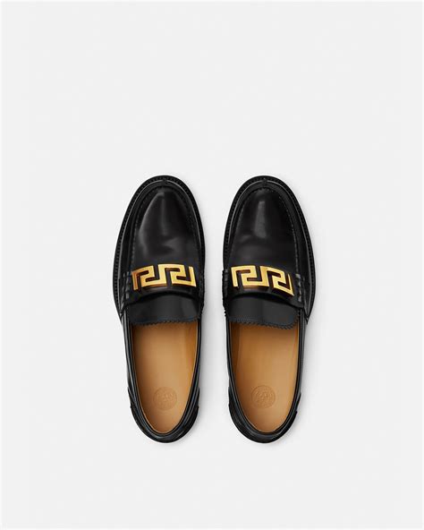 versace greca men|Versace greca loafers male black.